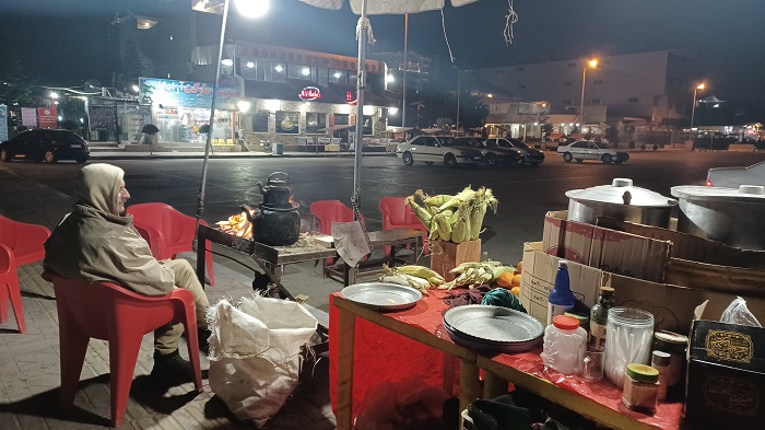 ساحل بابلسر در شب